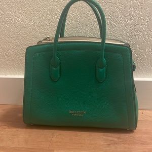 Green Kate Spade Purse